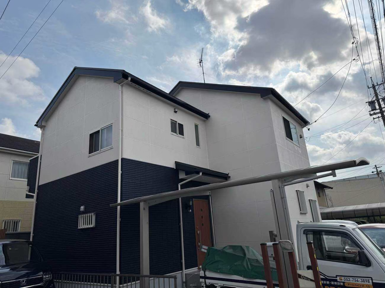 名古屋市にてALC外壁・屋根のメンテナンス〈雨漏りの心配から〉 施工後2