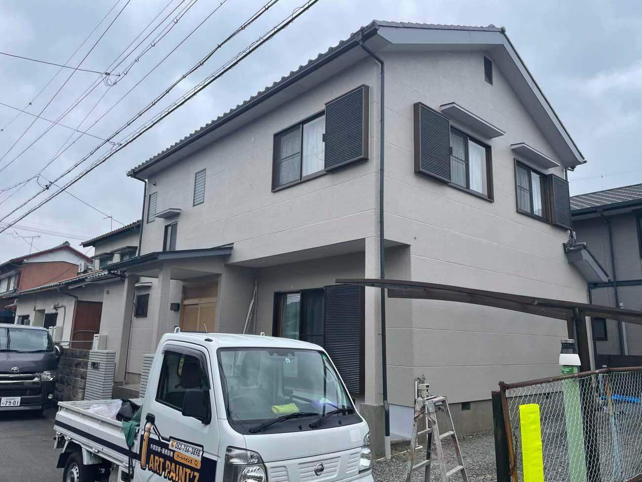 名古屋市にて雨漏り修理〈サッシ廻りからの雨漏り〉 施工後2