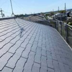 名古屋市にて雨漏り予防の屋根塗装メンテナンス〈築15年スレート屋根の施工〉 施工後