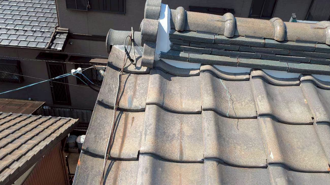 名古屋市にて屋根修理〈瓦のズレ・雨漏りの心配から〉 施工後2