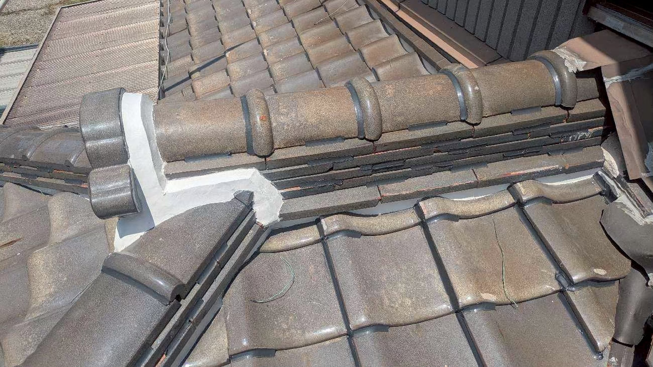 名古屋市にて屋根修理〈瓦のズレ・雨漏りの心配から〉 施工後