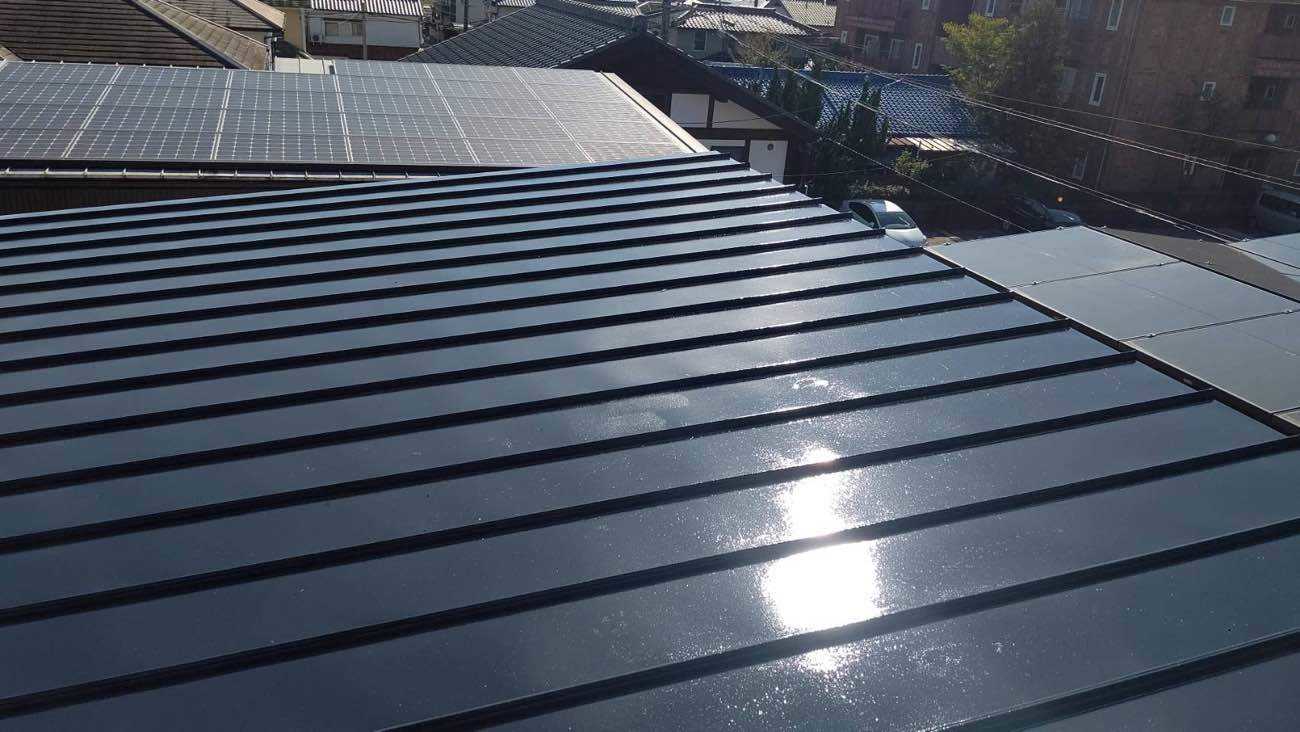 名古屋市にて雨漏り予防の屋根塗装工事 施工後2