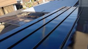 名古屋市にて雨漏り予防の屋根塗装工事 施工後