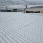 名古屋市にてガレージ屋根のメンテナンス〈雨漏り予防の錆止め塗装〉 施工後