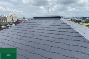 名古屋市にて雨漏り予防の屋根塗装工事 施工後