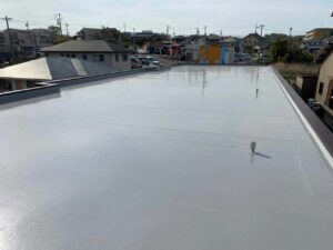 名古屋市にてアパート屋上の雨漏り修理〈ウレタン通気緩衝工法〉 施工後
