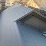 名古屋市にて雨漏り修理〈スレート屋根からスーパーガルテクトへのカバー工法〉 施工後