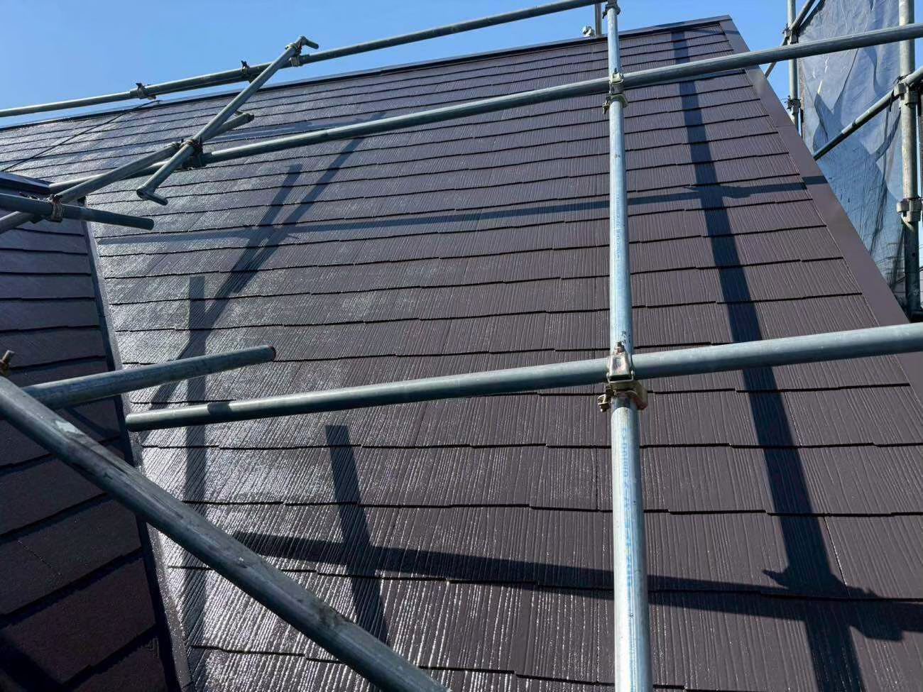 名古屋市にて雨漏り予防の屋根・ベランダのメンテナンス 施工後